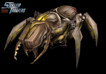 Arachnids, Bug, Burrower, Starship, Troopers - Burrower bug